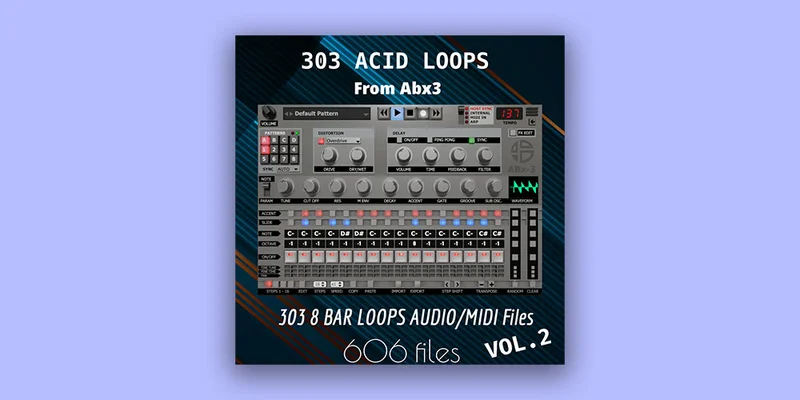 Audio Blast 303 Acid Loops Vol. 2 interface