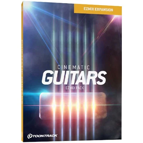 Toontrack EZmix-Pack Cinematic Guitars interface