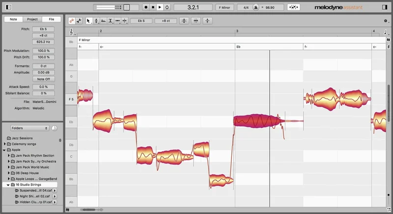 Celemony Melodyne 5 Assistant Upgrade from Assistant interface