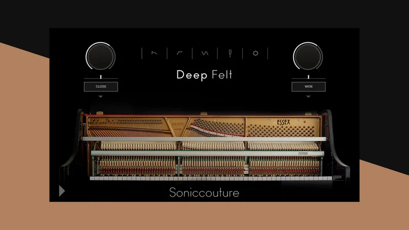 Soniccouture Deep Felt interface