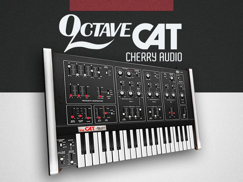 Cherry Audio Octave Cat Synthesizer interface