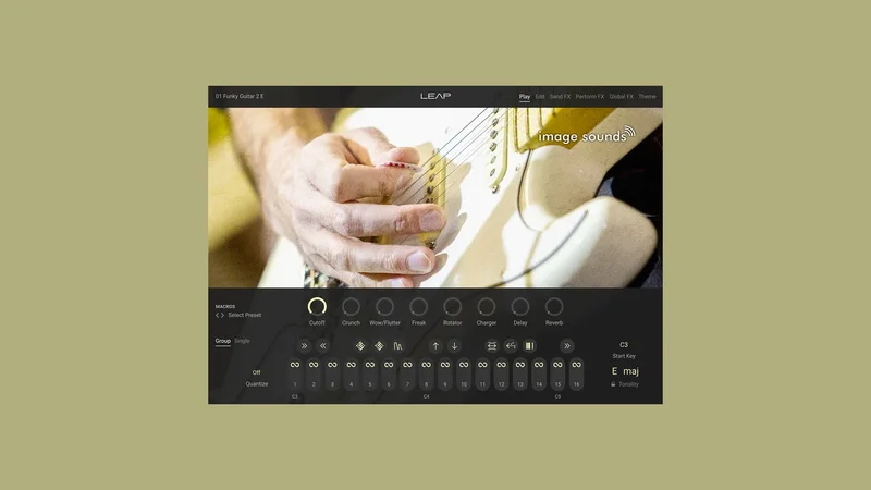 Image Sounds Funky Guitar 2 interface