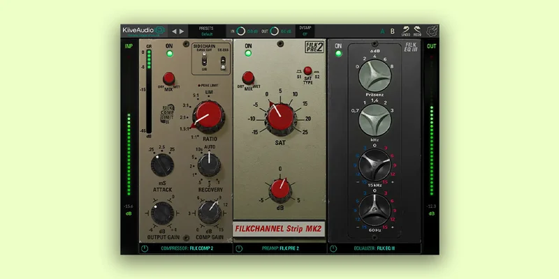 Kiive Audio FilkChannel Strip MK2 interface
