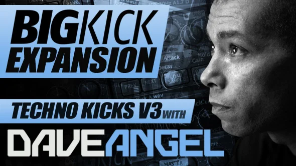 Plugin Boutique BigKick Expansion V9 - Techno Kicks V3 with Dave Angel interface