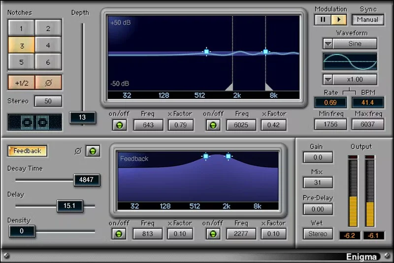 Waves Enigma interface