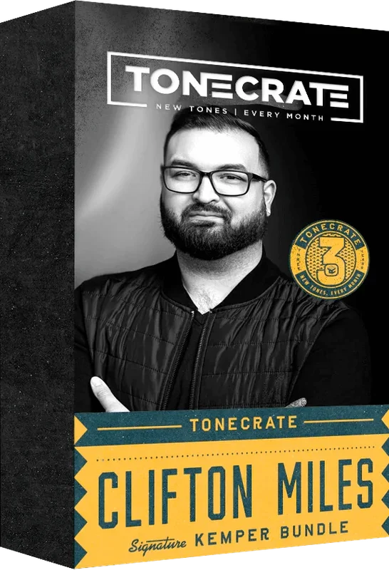 ToneCrate Clifton Miles Signature Kemper Bundle interface