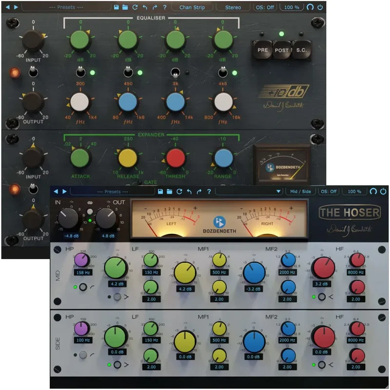 Boz Digital Labs David Bendeth's Signature Bundle interface