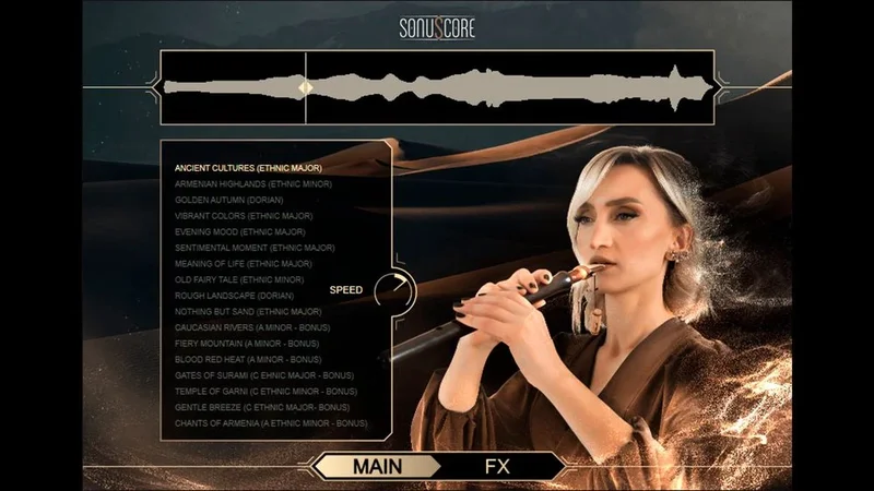 Boom Library Sonuscore Ancient Duduk Phrases interface