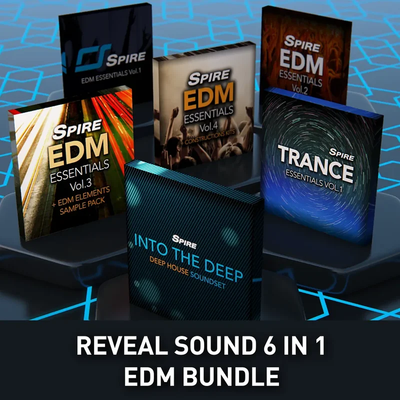 Reveal Sound 6-in-1 EDM Bundle interface