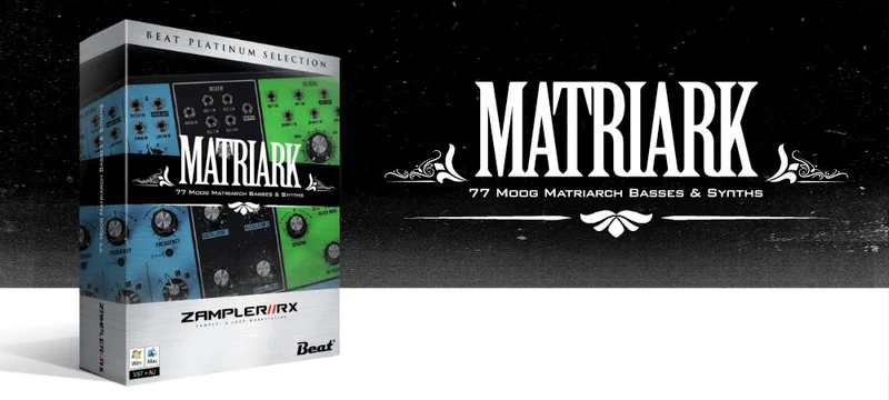 Beat Zampler Expansion: The Matriark interface