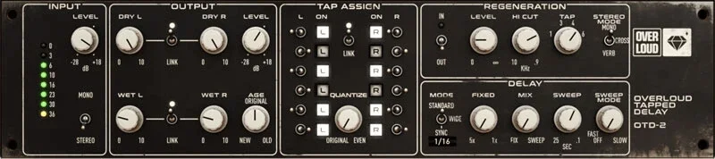 Overloud GEM OTD-2 interface