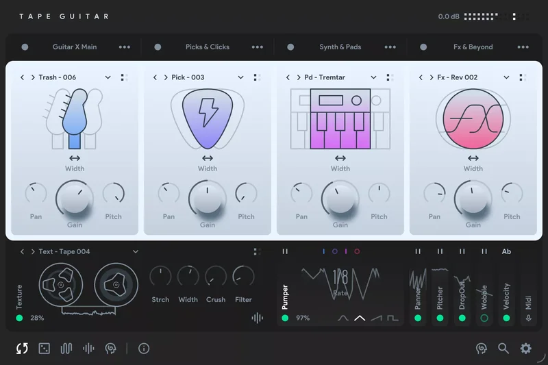 Thenatan Audio Tape Guitar interface