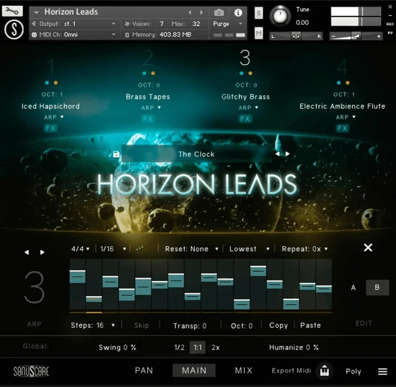 Best Service Sonuscore Horizon Leads interface