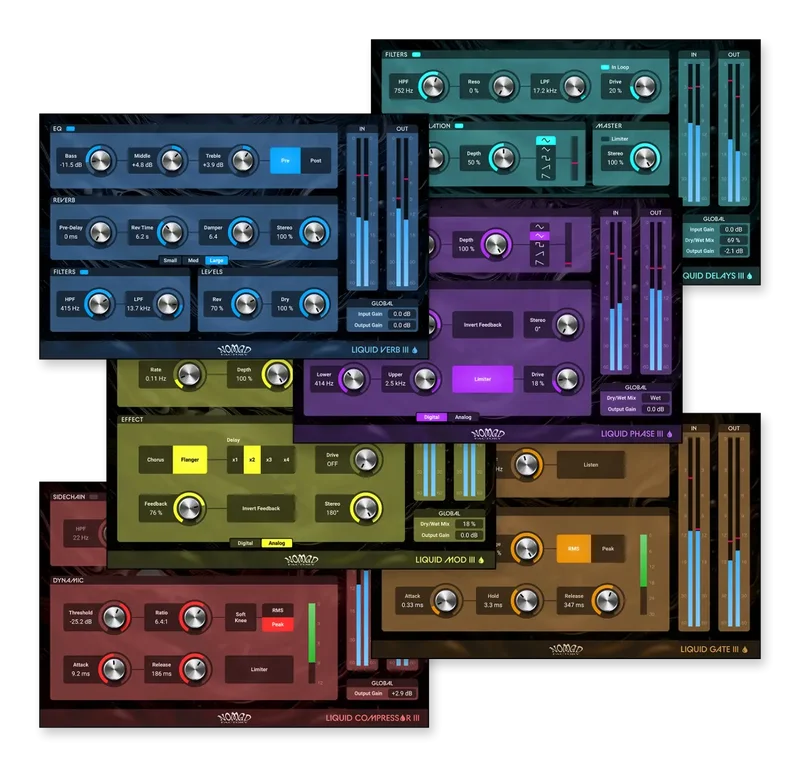 Nomad Factory Liquid Bundle II interface