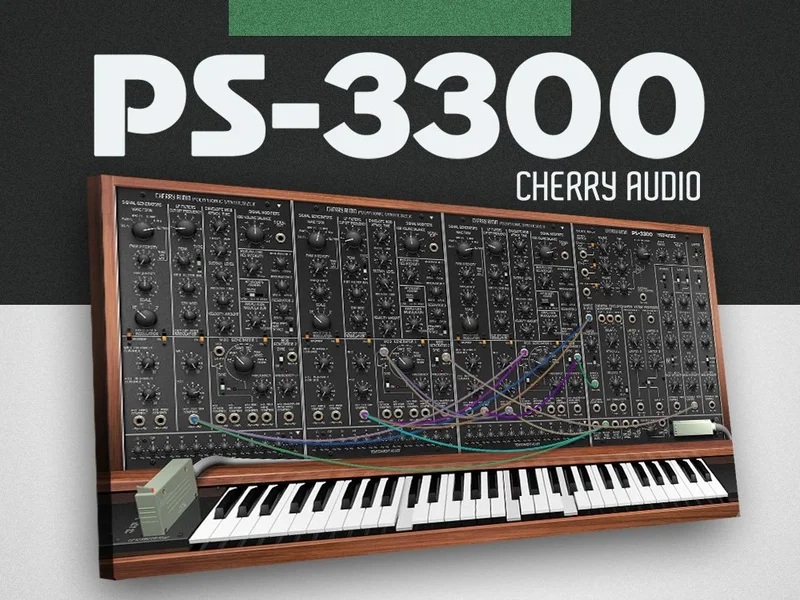 Cherry Audio PS-3300 Synthesizer interface