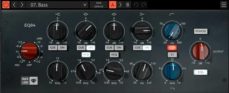 Overloud GEMs Bundle interface