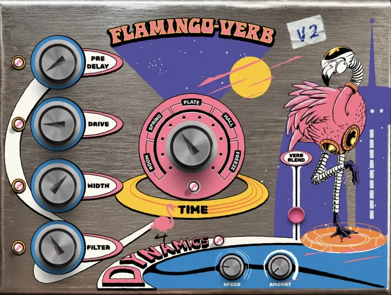 Safari Audio Flamingo Verb V2 Upgrade from V1 interface