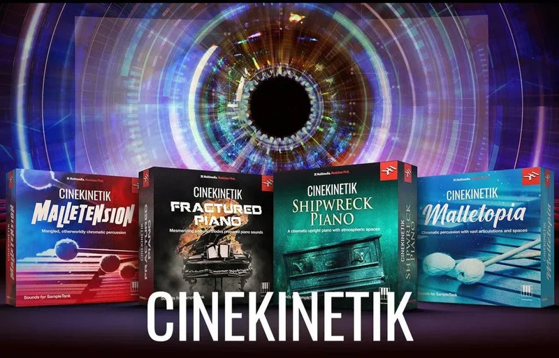 IK Multimedia Cinekinetik Library Bundle for SampleTank interface
