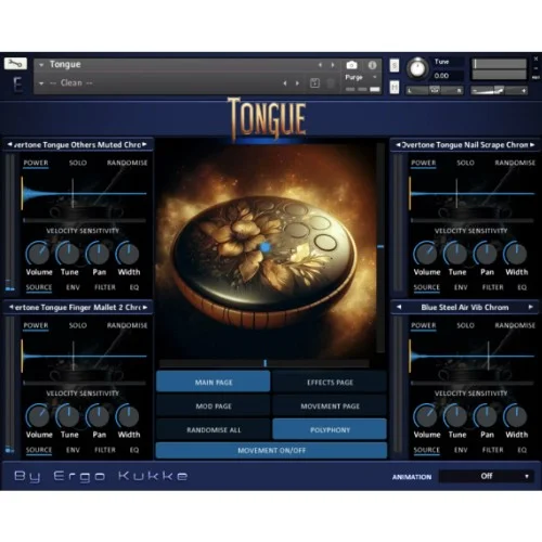 Ergo Kukke Tongue interface