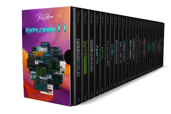 Rob Papen eXplorer 11 Upgrade from 1/2/3/4/5 eXplorer interface