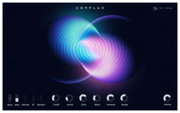 Native Instruments Conflux interface