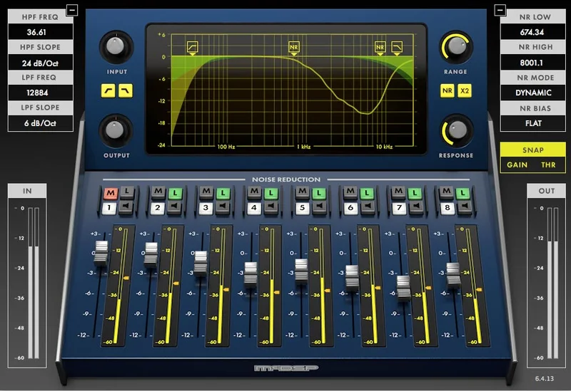 McDSP NR800 Noise Reduction Processor Native v7 Upgrade from v6 interface