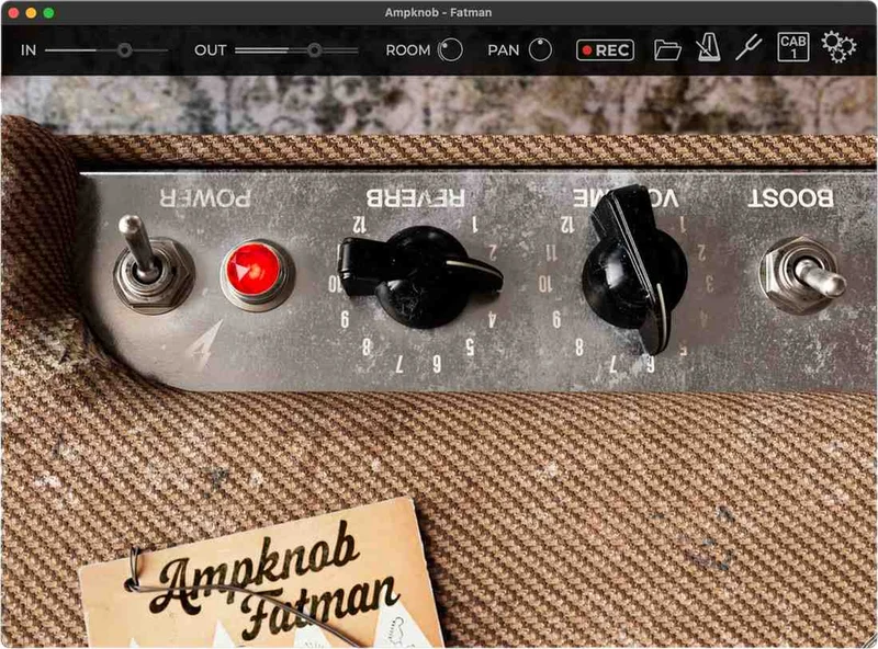 Bogren Digital Ampknob Fatman interface