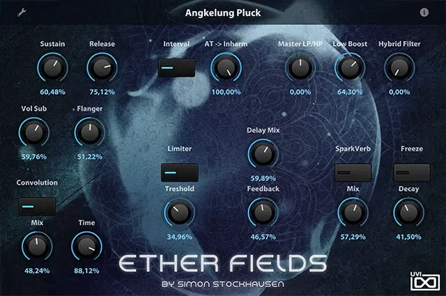 UVI Ether Fields Expansion for Falcon interface