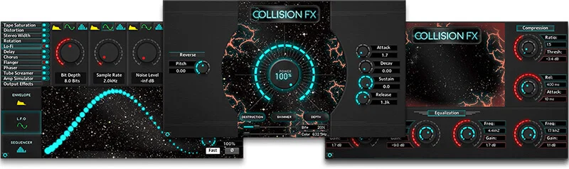 Sound Yeti Collision FX interface
