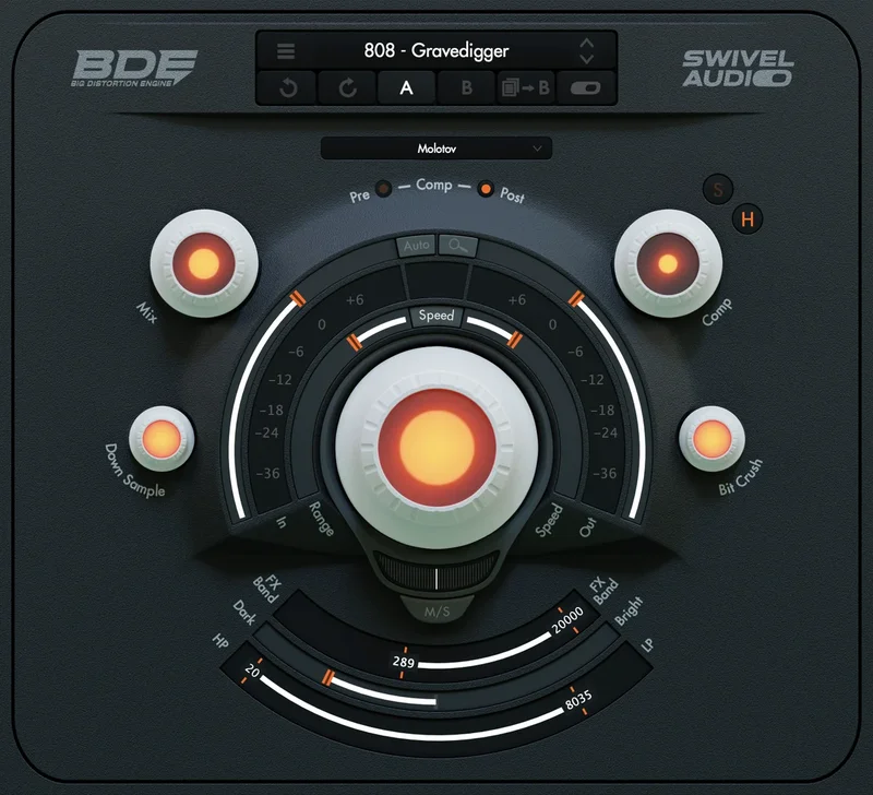 Swivel Audio BDE interface
