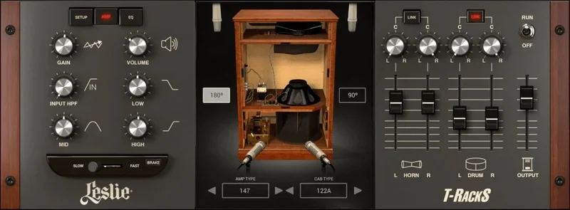IK Multimedia Leslie Collection interface