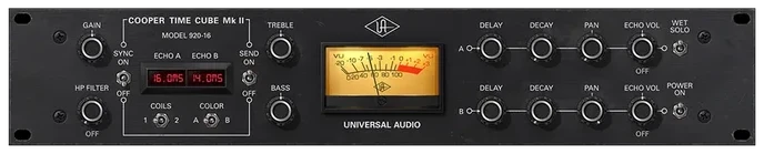Universal Audio Cooper Time Cube Mk II Delay interface
