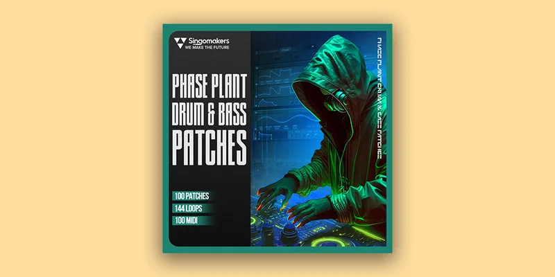 Singomakers Phase Plant Drum & Bass Patches interface