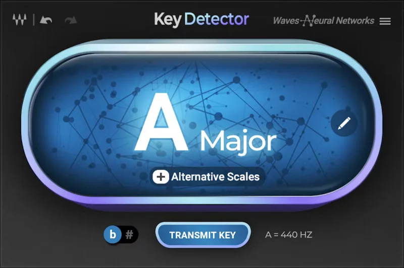 Waves Key Detector interface