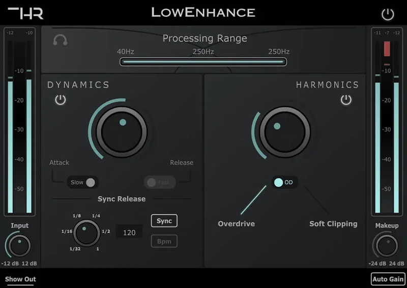 THR LowEnhance interface