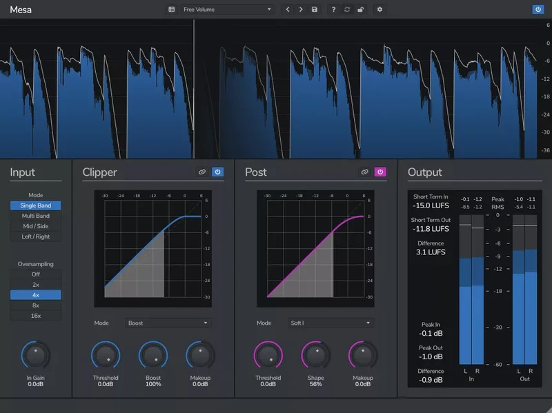 Venomode Mesa interface
