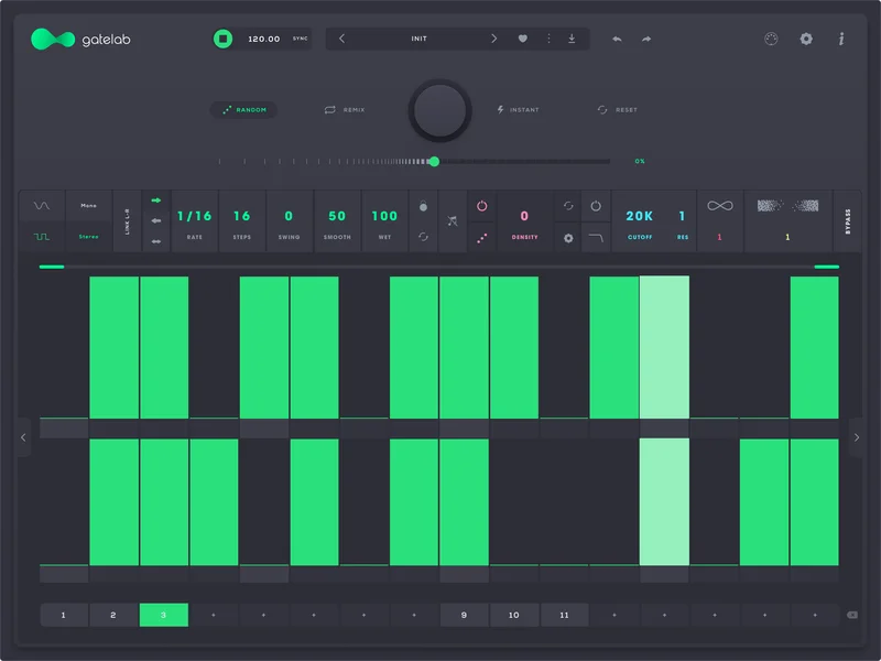 Audiomodern Gatelab 2 interface