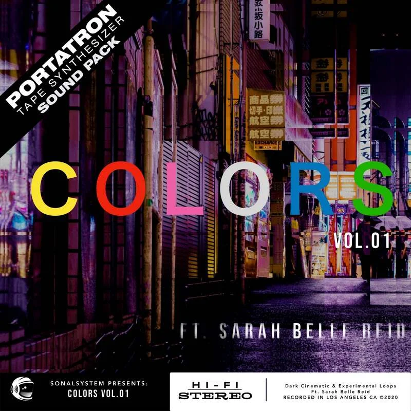 Robotic Bean Portatron Preset Pack: Colors Vol.1 interface