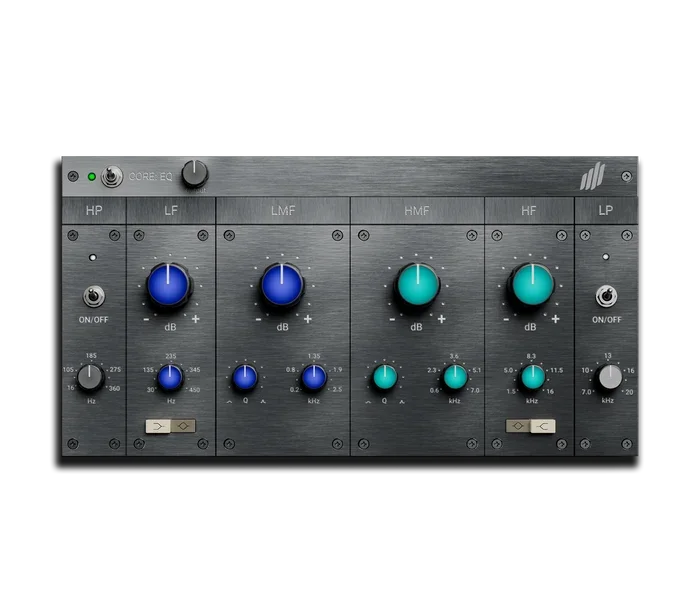 Kit Plugins Core EQ Plug-in interface
