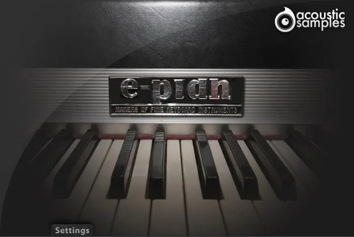Acousticsamples E-PIAN interface