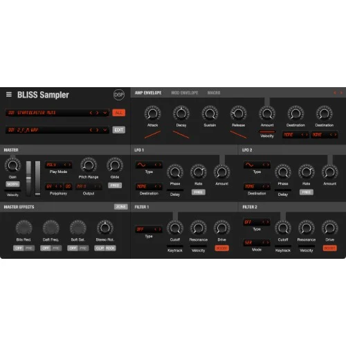 Disco DSP Bliss 3 interface