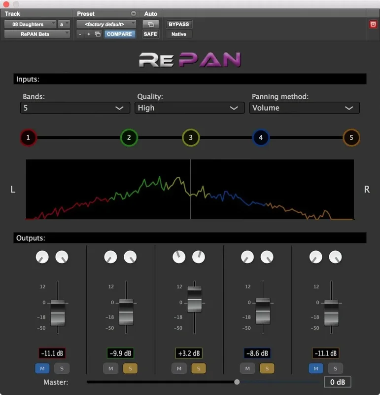 AudioSourceRE RePAN interface