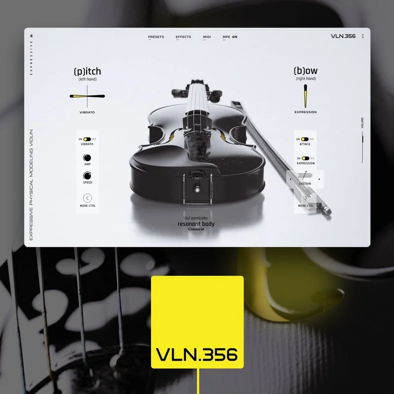Expressive E Soliste VLN 356 Violin interface