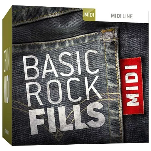 Toontrack Drum MIDI Basic Rock Fills interface
