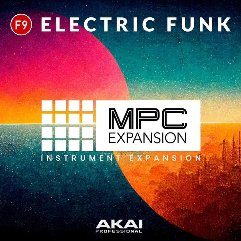 AKAI Professional F9 Electric Funk interface