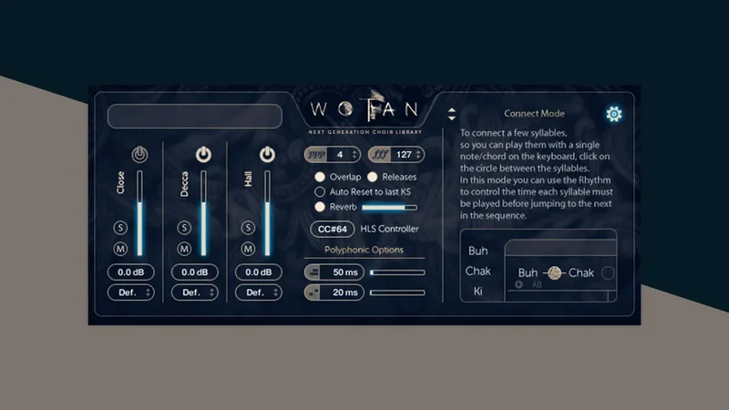 Wotan Male Choir interface
