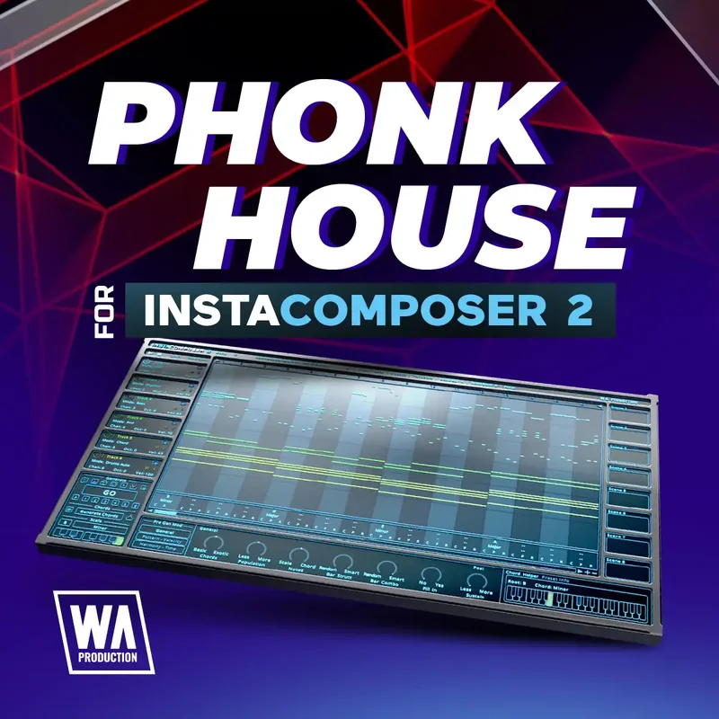 W. A. Production Phonk House for InstaComposer 2 interface