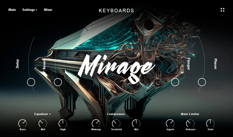 Muze Mirage interface