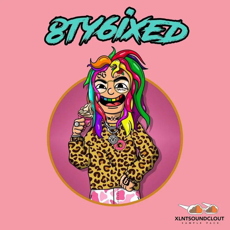 XLNTSound Soundclout Pack: 8TY6IXED interface
