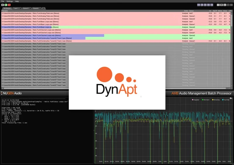 Nugen Audio AMB DynApt Extension interface